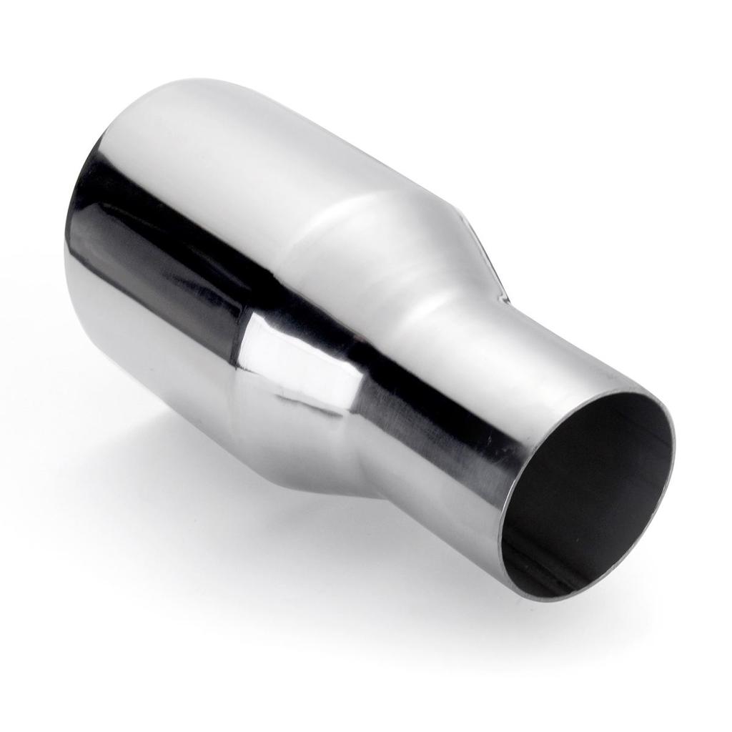 Stainless Steel Exhaust Tip with Angle Double Wall 2.25 ID x 3.5 OD x 7 length Stainless Steel Exhaust Tip with Angle Double Wall 2.25 ID x 3.5 OD x 7 length