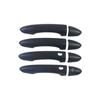 Accesorii Auto Capac Mâner Ușă Pentru Ford Territory - Fibră de Carbon Argintiu Negru Stilizare Auto Upgrade Modificare Mașină
