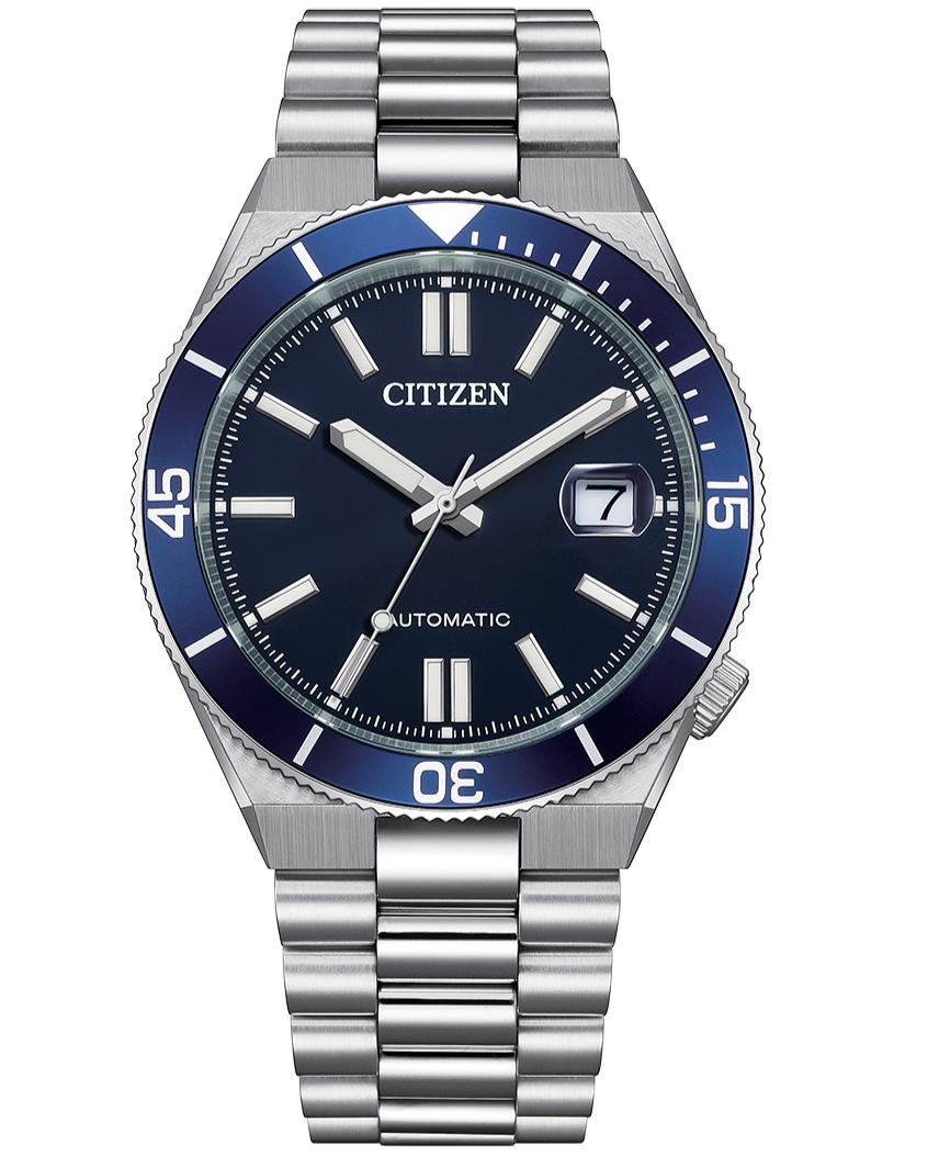 Мужские автоматические часы CITIZEN TSUYOSA 40 мм NJ0230-59L синий