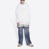 Balenciaga FW21 Sweatshirt Regular Fit Unisex White 578135TIV559152