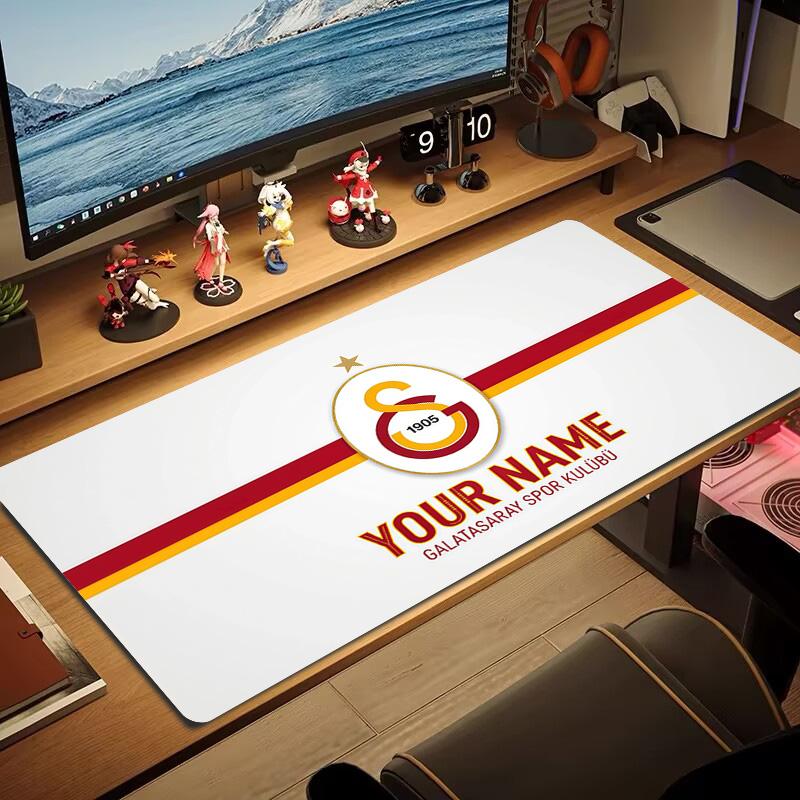 Galatasaray S.K Print Cushion Non-slip Laptop Tablet Big Mousepad XXL Mat Mini PC Playmat With Lock Edge