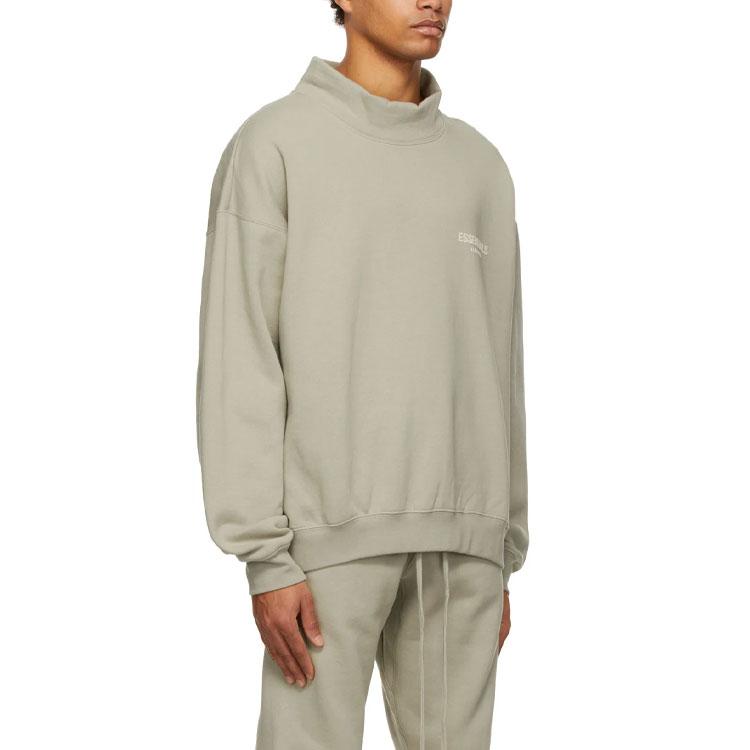 Fear Of God Essentials SS22 Sweatshirt Men's Gray Green FOG-SS22-254