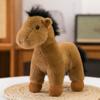 Simulation Standing Foal Plush Doll with Mane Cartoon Horse Stuffed Toy  Valentine's Day Gifts