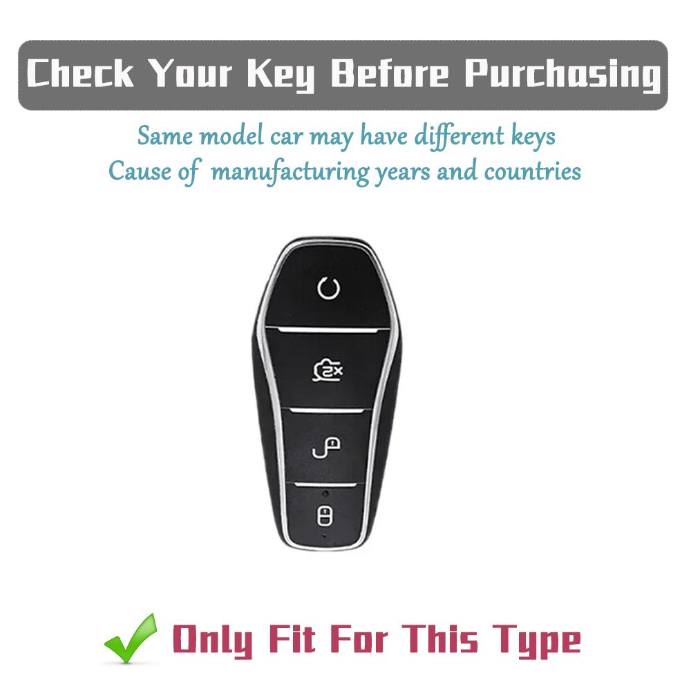 Beauty Pink Car Key Case For Byd Atto 3 Song Plus Seal Han Ev Dolphin Qin Plus U Dmi Anti-Scratch Soft Tpu Key Cover Protector