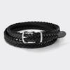 GU by Uniqlo Leather Mesh Narrow Long Belt