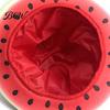 Playful Summer Beach Hat Watermelon Party Hat, Wide Brim Sun Visor for Costume Parties, Decorative Fruit Pattern Lightweight Elastic Unisex