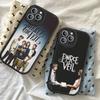 Custodia per Telefono P-Pierce The Veil Band per iPhone 16 15 14 13 12 11 Pro Max Plus Copertura in Pelle Antiurto