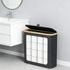 Oxford Cloth Toilet Paper Dispenser Box For Small Spaces Space Saving Bathroom Tissue Holder With Lid