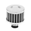 Breather Filter 13 Pie, Air Filter, Qiilu Air Filter Air Intake Filter Kit 57 * 50mm 13mm Universal (Silver)