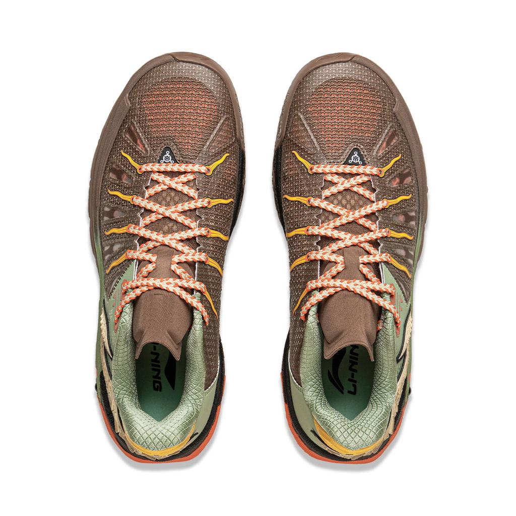 Li Ning Jie Ao 2 Cushioning Slip Resistant Abrasion Resistant Breathable Rebound Anti Twist Grip Low Top ABFV041-4