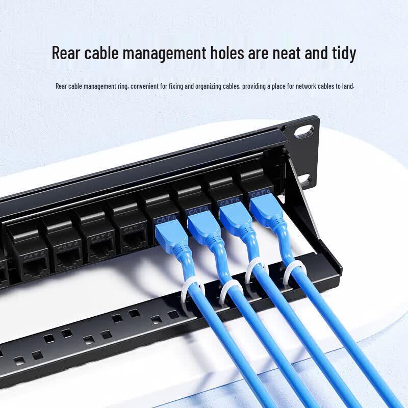 Shengwei CZDF-624 24-Port CAT6 Unshielded Patch Panel