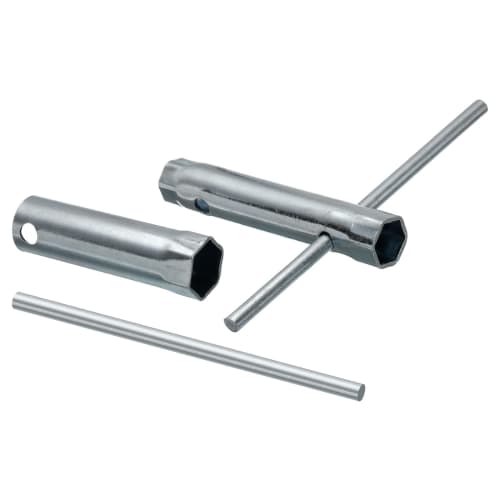 uxcell Ignition Spark Plug Spanner Set, Double-Ended Wrench Socket, 6 Pieces