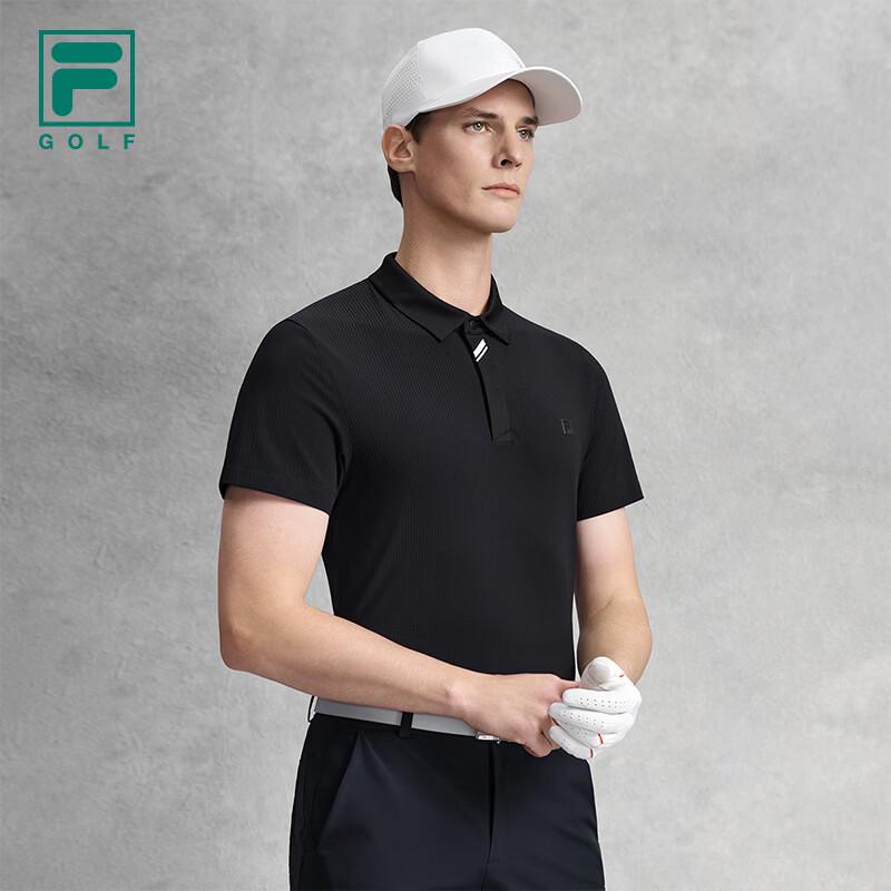 FILA Men's UV Protection Short Sleeve Polo Shirt