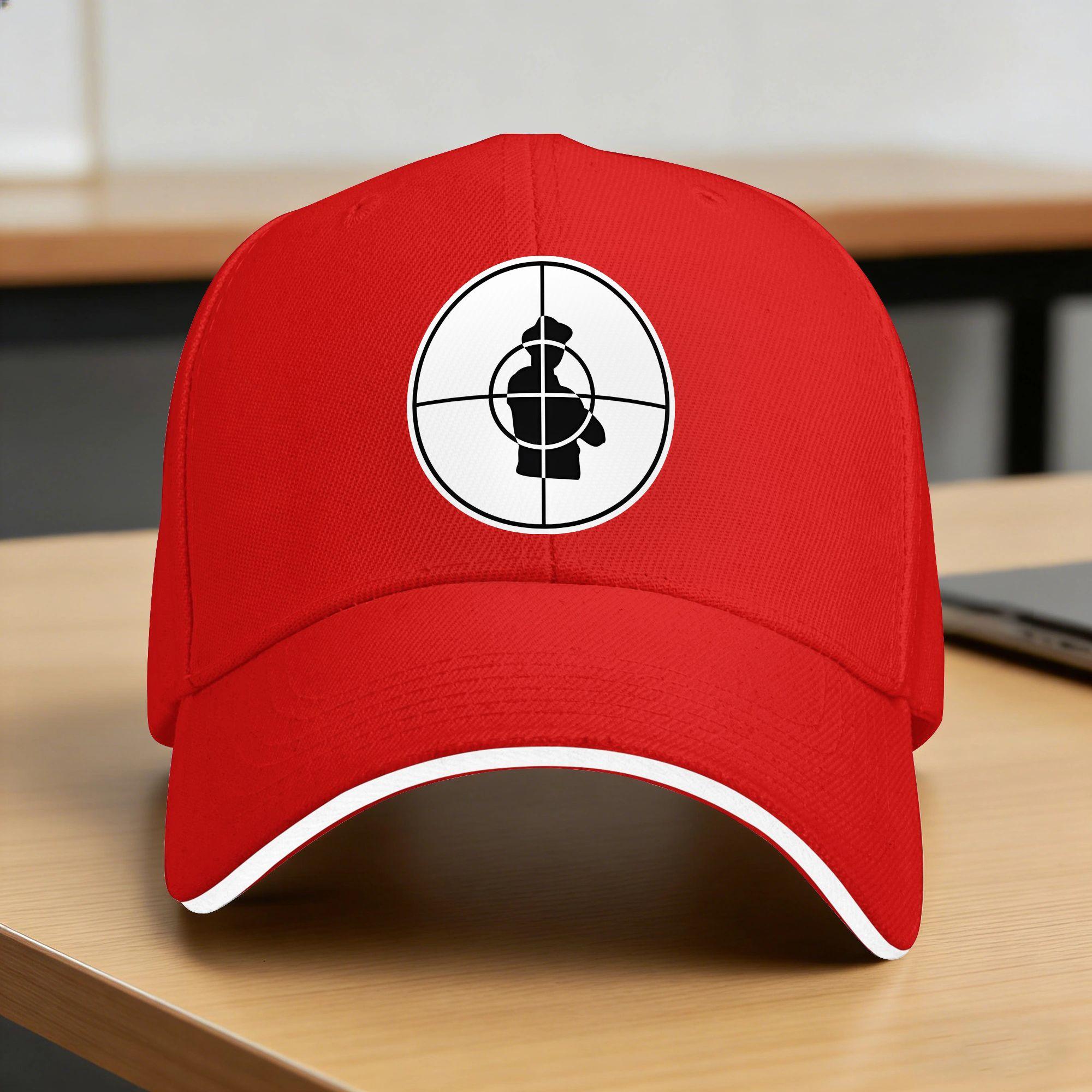 US Rap Team Public Enemy Sun Baseball Cap Summer Casual Trucker Hat For Couple Hunting Camping Snapback Cap One Size