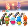 Cute Elemental City Pvc Keychain For Kids And Adults