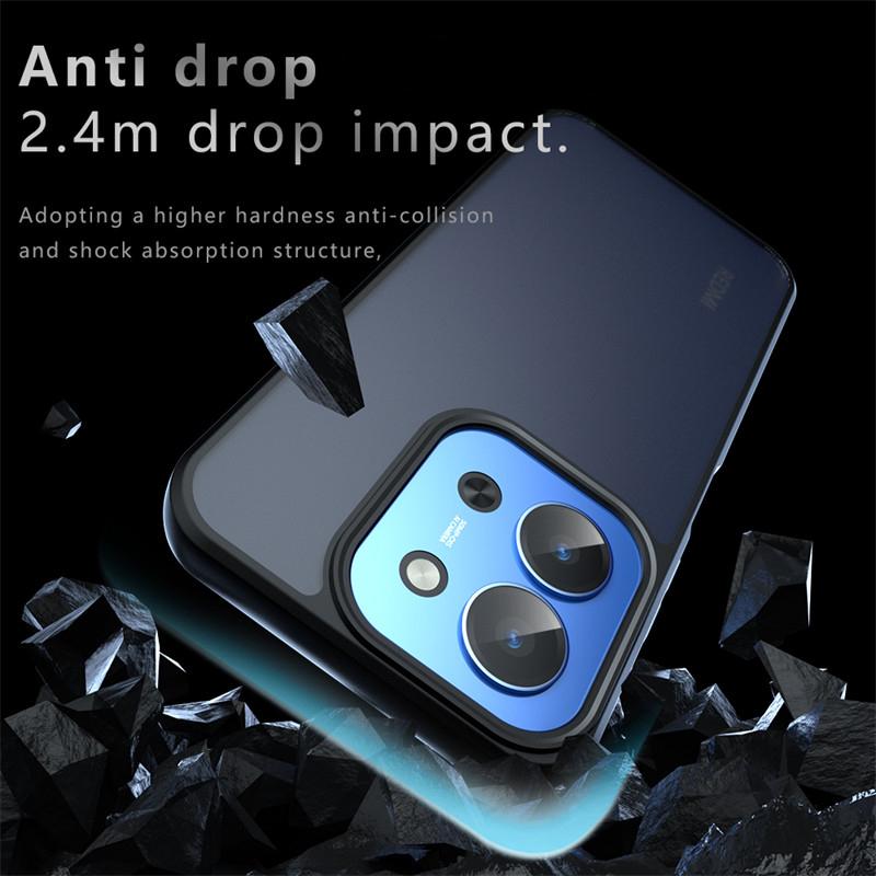 For Xiaomi Poco C85 Case Xiaomi Poco C85 Cover Bumper Luxury Matte PC + TPU Shockproof Protective Phone Cover Xiaomi Poco C85