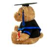 Bachelor Hat Doctor Cap Graduation Bear Doll Cute Bear Animal Doll  Graduation Season
