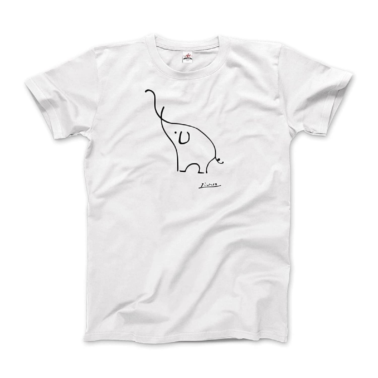 Elephant Sketch Artwork T-Shirt (Adults, Kids, Short & Long Sleeve) S