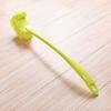 Durable Long-Handled Toilet Brush Set with Soft Bristles and Stand
