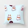 New Style of Lucky Cat Series Pillowcases, Home Office Sofa Pillow Cushion Covers, Seats