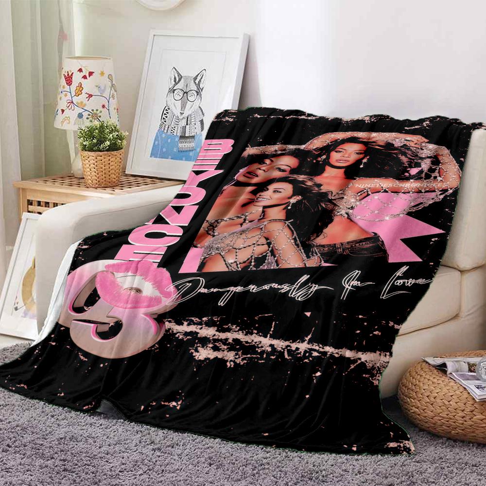 Beyonc Blanket, High quality Comfortable for All Seasons, Home Decor, Warmth and Comfort