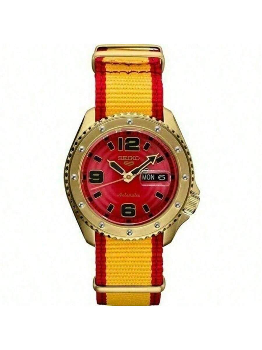 

5 Sports Automatic Red Men s Watch - SRPF24K1 X Animation Joint Name червоний