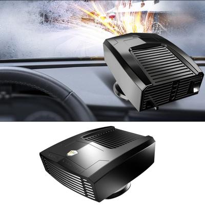 Chauffage de voiture 12 V/24 V 180 W, ventilateur de refroidissement à chauffage rapide, base rotative à 180 °, universel, SUV, camion, chauffage d'appoint portable, refroidisseur, dégivreur de pare-brise