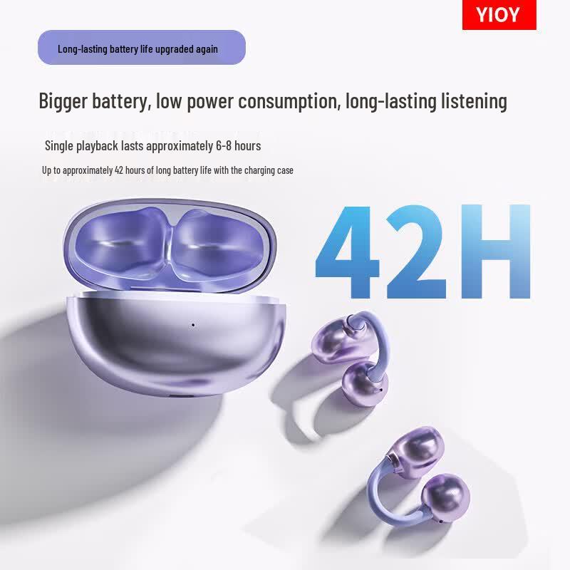 YIOY S5S Open-Ear Clip Bluetooth Headset