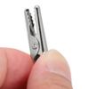 10Pcs Stable Base Table Name Clip Mouth Shape Metal Photo Stand  Wedding Table Decoration