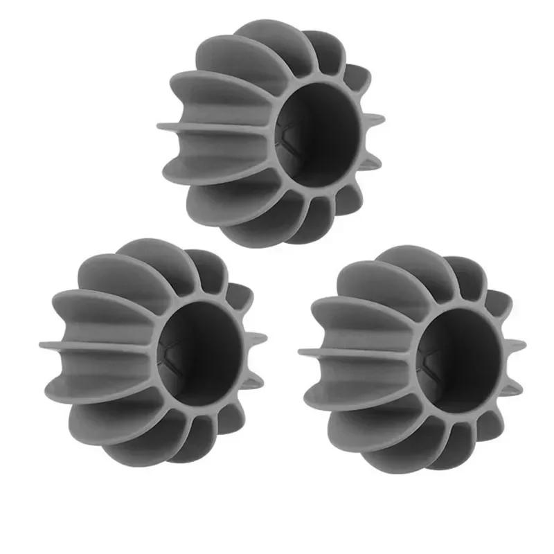 3pcs Silicone Magic Laundry Ball Reusable Clothes Hair Cleaning Tool Pet Hair Remover Washing Machine Cat Hair Catcher Laundry