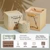 Luxury Cement Cup Aromatherapy Candle: Long-Lasting Fragrance and Elegant Ornament for a High-End Ambiance, Perfect Birthday Gift