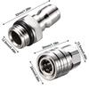 Thickened Quick Coupler 1/4inch Quick Connect Adapter New Spray Fitting  for Paint Sprayer