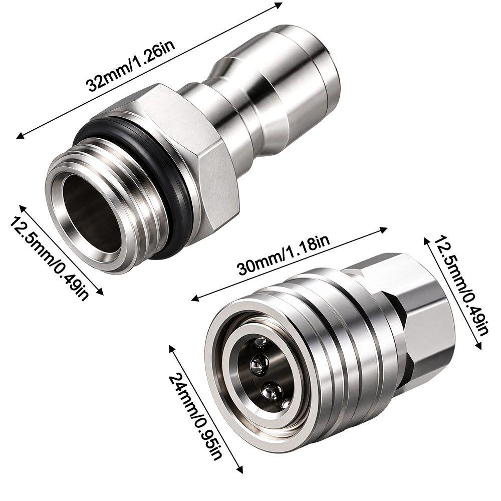 Thickened Quick Coupler 1/4inch Quick Connect Adapter New Spray Fitting for Paint Sprayer