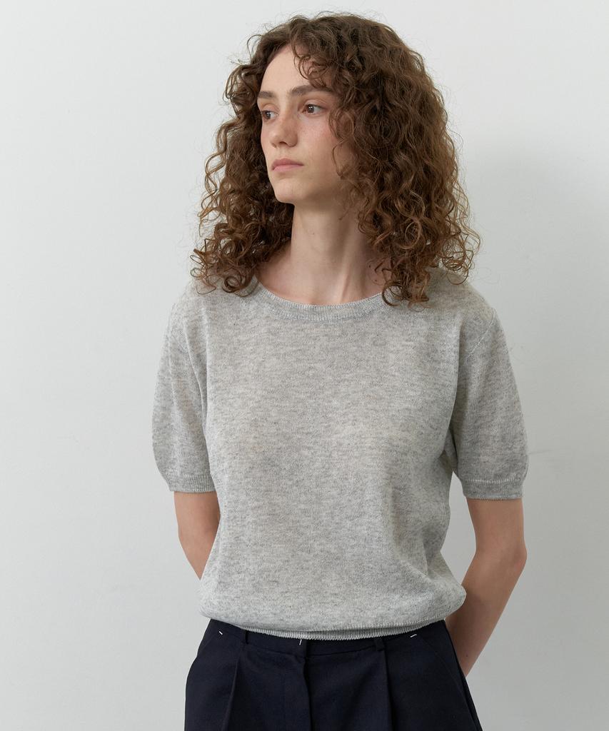 GNGB Linen Candy Short Sleeve Knit (3 Colors)