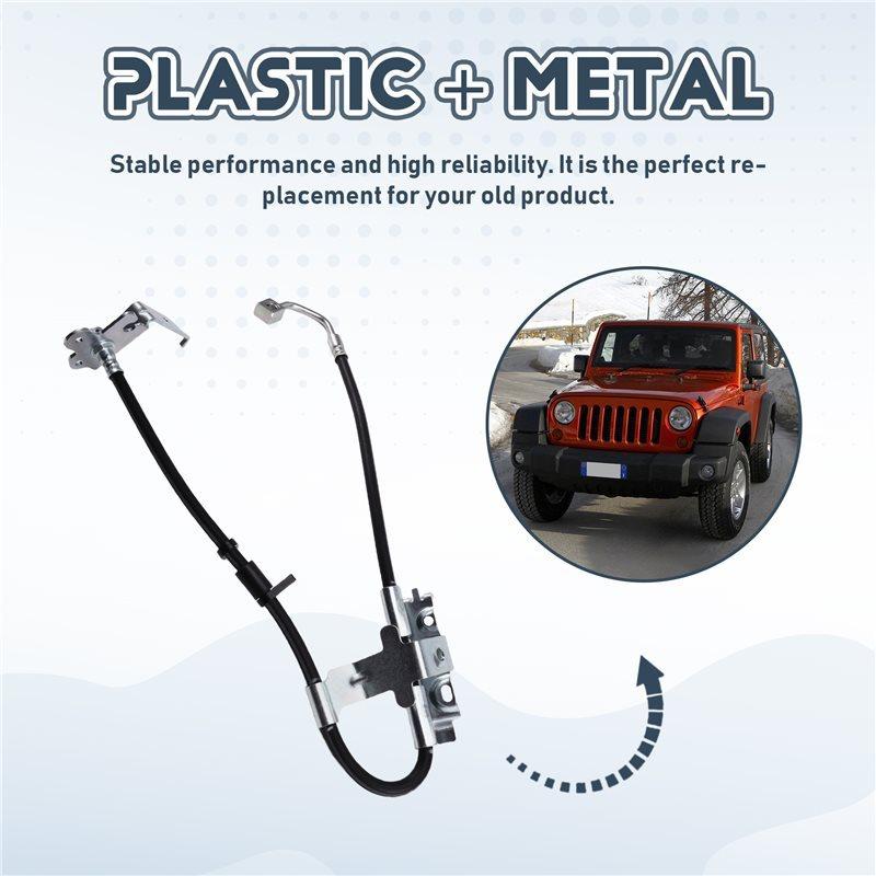 Front Brake Hose For Jeep Wrangler -- Power Brake Booster Vacuum Hose 68282443AH