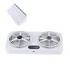Air Vent Exhaust Fan 2.4V USB Charging 3 Level Adjustable Crush Heat Resistant for Home Automobile