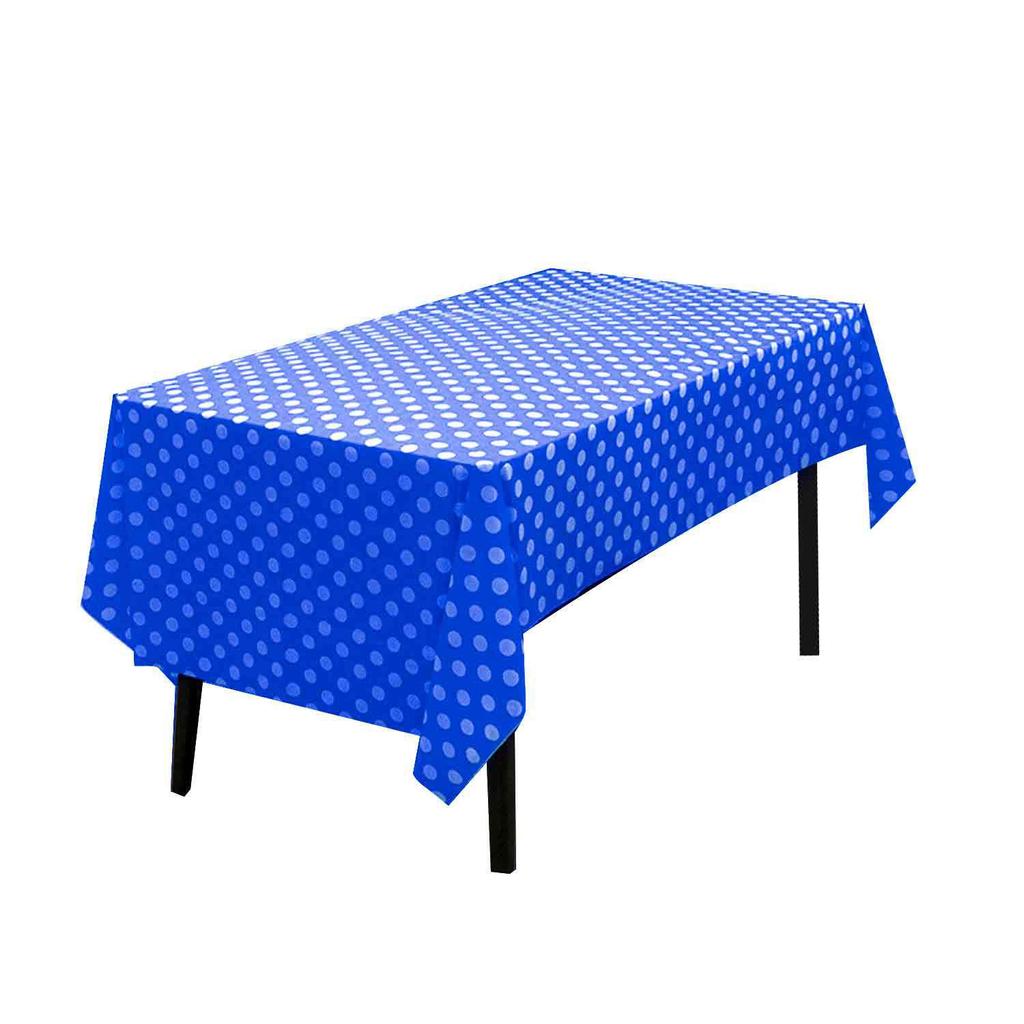 Disposable PEVA Cartoon Balloon Tablecloth - Oil-Proof, Thickened for Birthdays & Kindergarten Parties