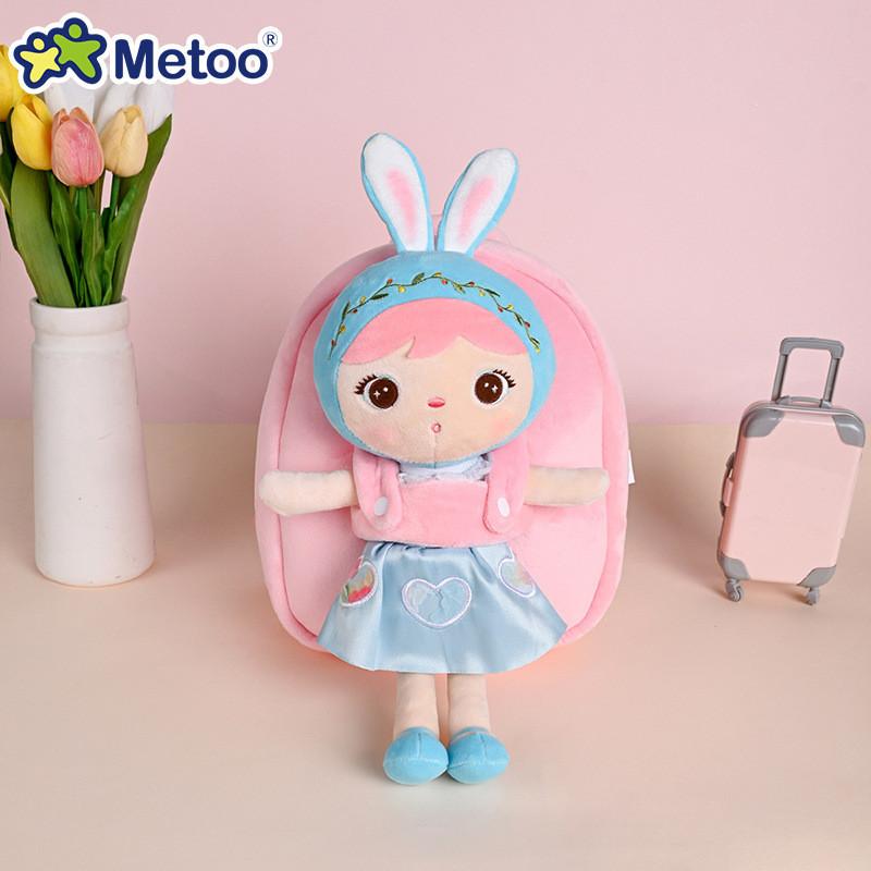 

Adorable Metoo Bunny Princess Backpack Plush Soft Children s School Bag Cute Rabbit Design Heart