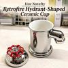 Ceramic Faucetshaped 11oz Coffee Mug With Geometric Design For Home Decor And Giftgiving
