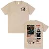 Rapper Spreen Estampado Para Remera 2025 Cover T Shirt Men Women Harajuku Hip Hop Fashion Style Tshirts Summer ONeck Shirt