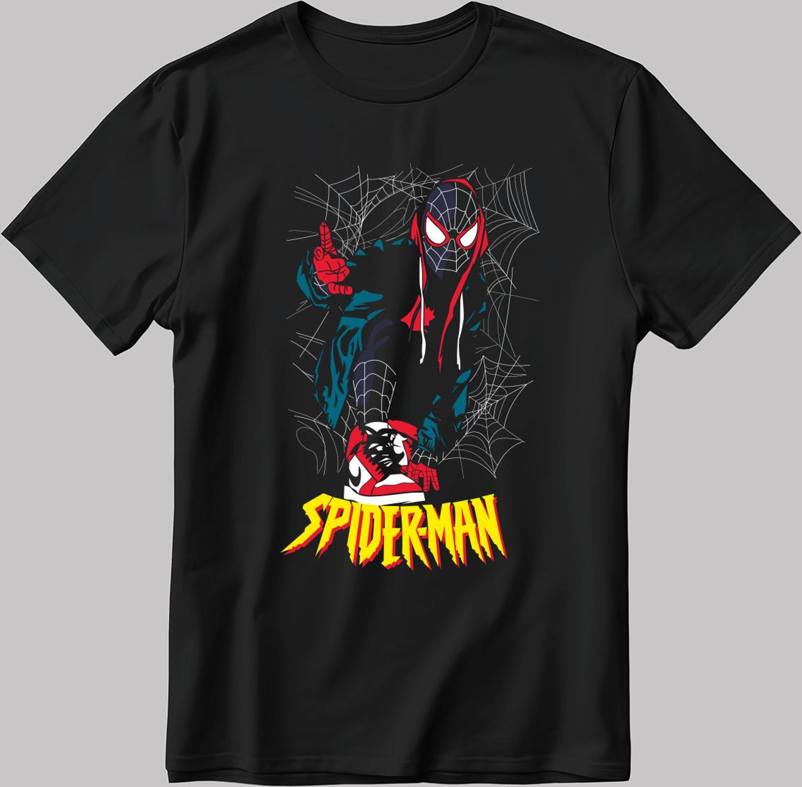 Spider-Man T-Shirt: Graphic Print, Unisex Cotton Tee U163 3XL