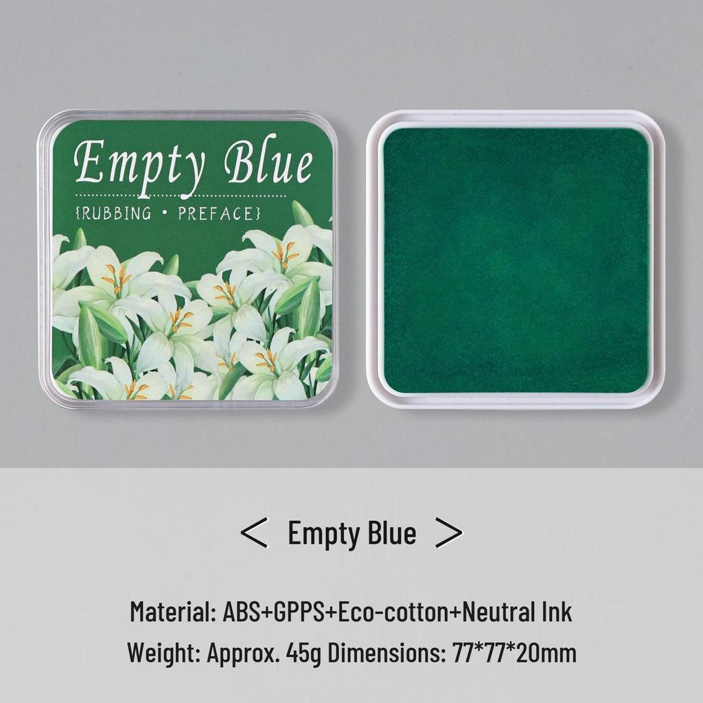 Retro Eco-Cotton Neutral Ink Stamp Pad for Journals