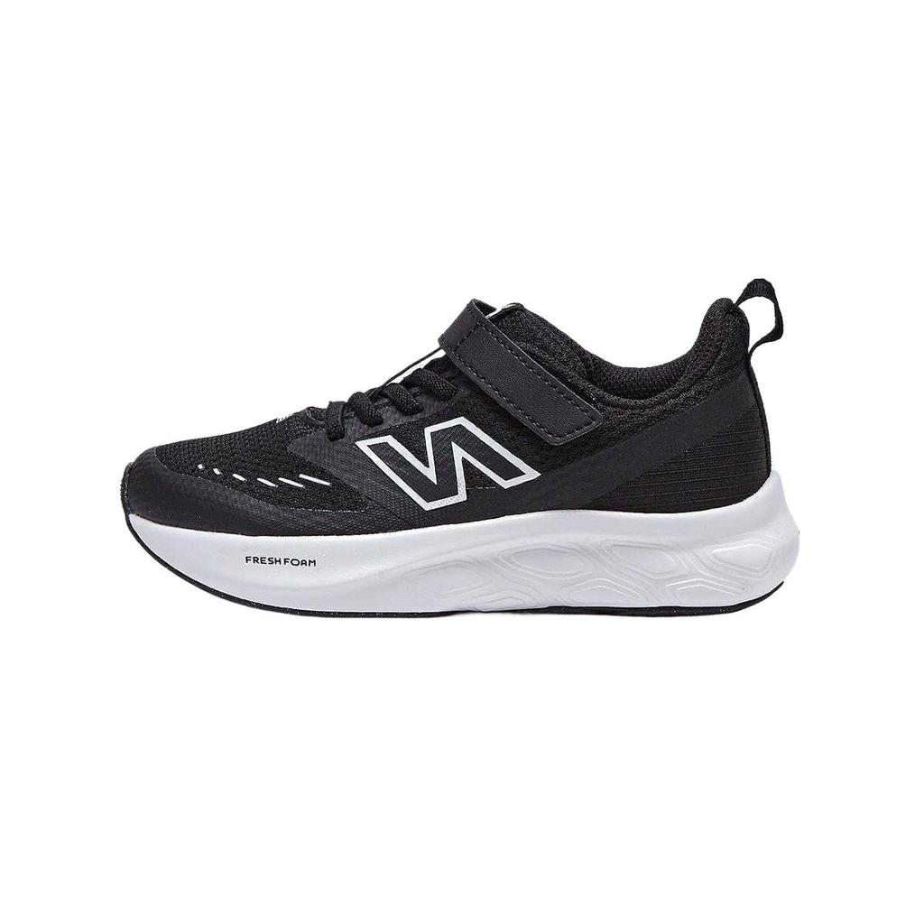 New Balance Fresh Foam 625 Bungee Lace Top Strap Little Kid Black White Kids Sneakers PT625BK