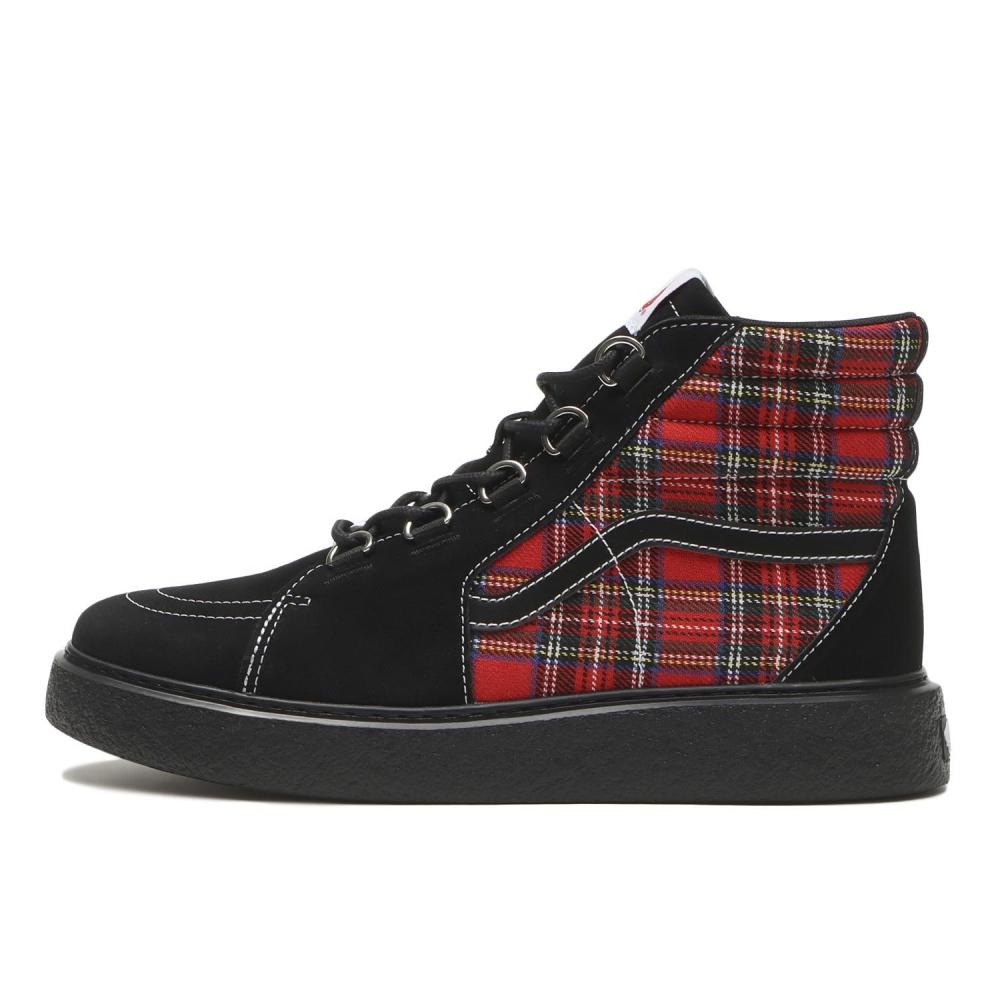

Vans Skate High Crp Black Red V38 Crp Ttn Black Red 225
