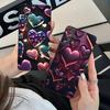 Y2K Glowing Hearts Mobile Phone Case for Samsung Galaxy A73 72 71 70 56 55 54 53 52 36 35 34 23 16 15 5G Colour Protective