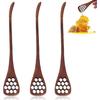 Wood Honey Drizzler 3PCS, Honey Dipper Sticks Wooden Honey Comb Honey Stick Small Honey Dipper Spoon Syrup Dippers for Honey Jar Dispense Drizzle