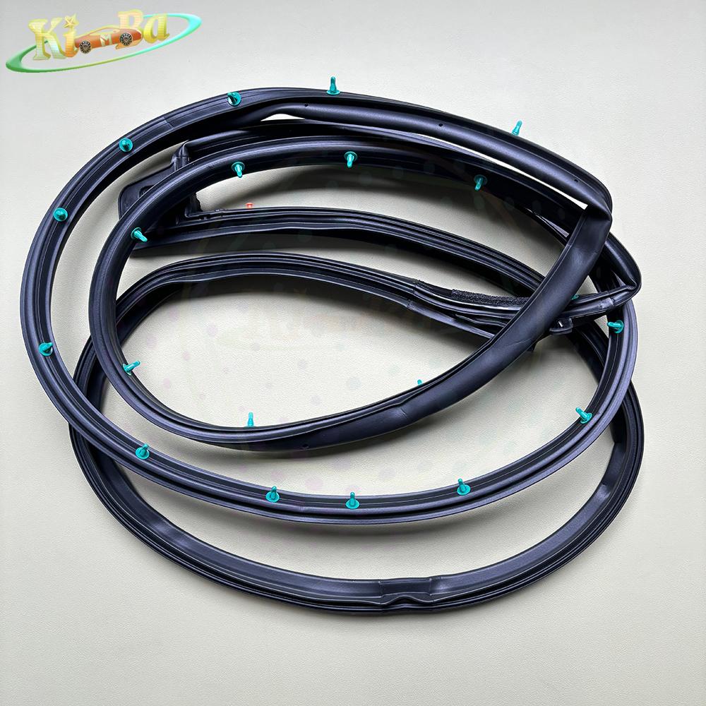 KIMBA For Hyundai Veloster 2012-2017 Genuine Car Body  Rubber Door Waterproof Sealing Strip 82130-2V000 82140-2V000 83140-2V000