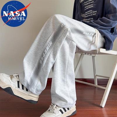NASA MARVEL Men's Loose Fit Outdoor Casual Straight Leg Pants
