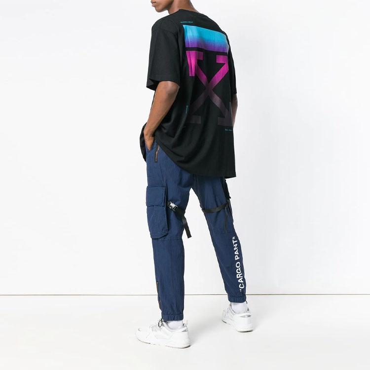 Off-White Mens Gradient Arrows Short Sleeve Men's OMAA038F181850051088