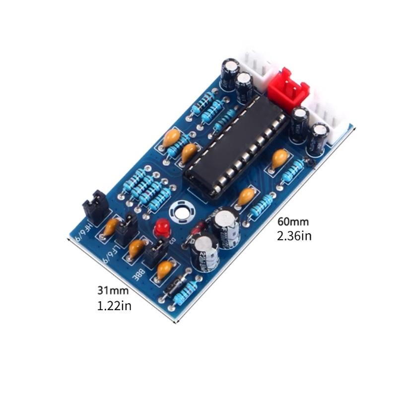 DIY Friendly Sound Effect Preamplifier Board With Enhances Bass For Music Enthusiasts In Home Entertainment Systems